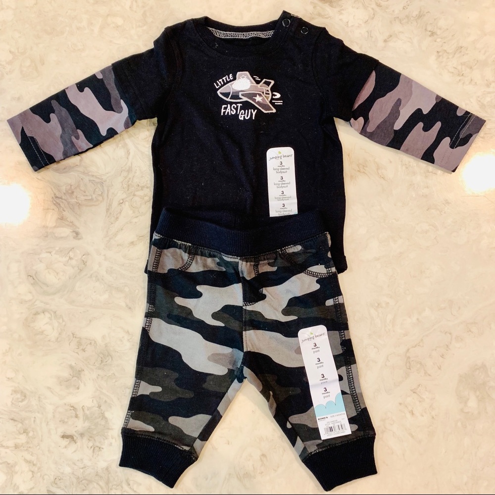 🆕 New Jumping Beans Outfit Set (3 months)